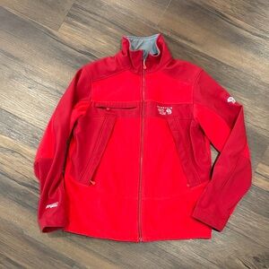Mountain Hardwear Mens Mountain Tech Red AirShield Jacket Sz M